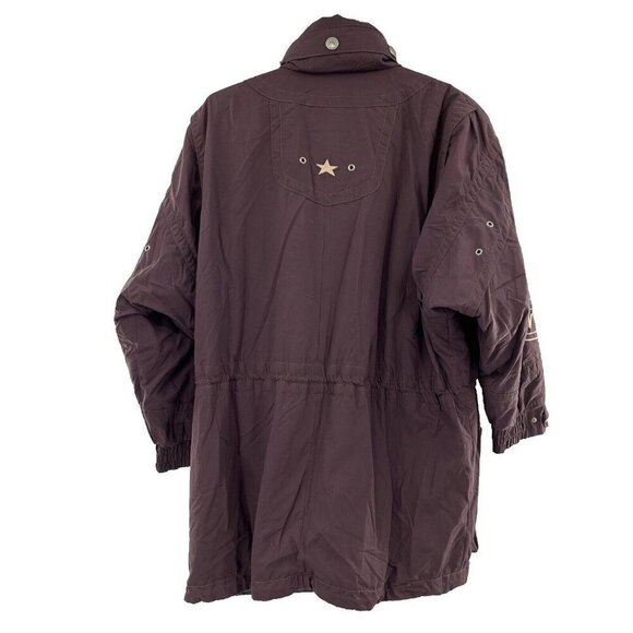 Bogner Women's Purple Jacket‎ Parka Size 10 Oversized WinterGear - Picture 2 of 15